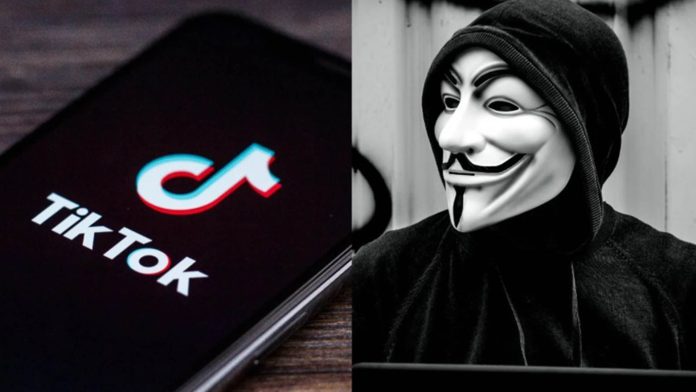 Anonymous pide a internautas desinstalar la app Tik Tok