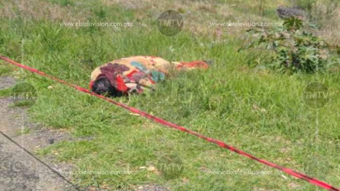 El cuerpo de una persona hasta el momento no identificada, fue localizado sin vida a la orilla de la carretera