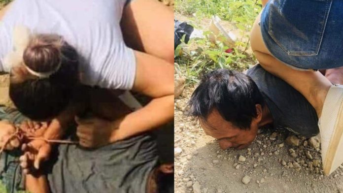Gran Mujer: Evita violación de niño, amarra al sujeto y lo entrega a la autoridad