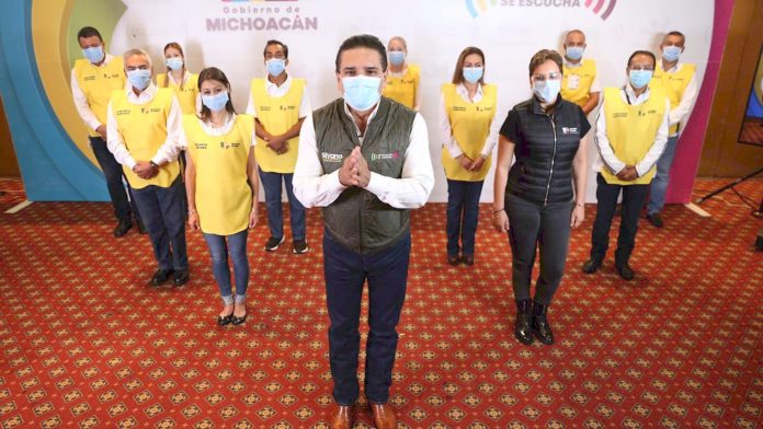 Presenta Gobernador a los Guardianes de la Salud