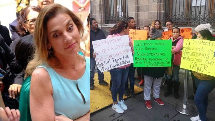 “No soy médico”: La respuesta de Beatriz Gutiérrez a pedido de atención a los padres de niños con cáncer