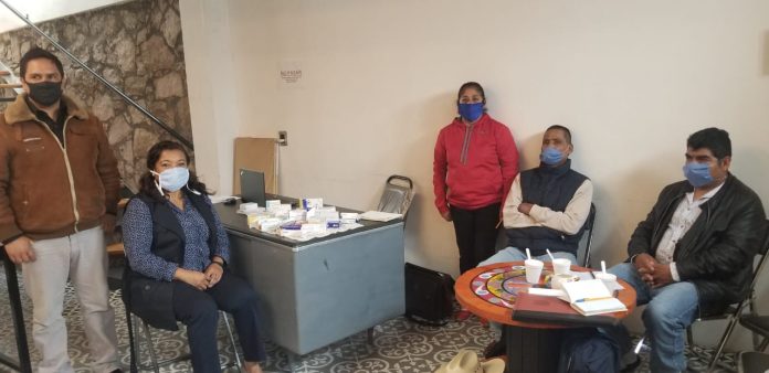 La diputada federal María Chávez realiza donación de medicamentos