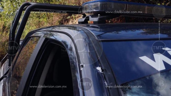 Se agarran a balazos sicarios y patrulleros en Apatzingán