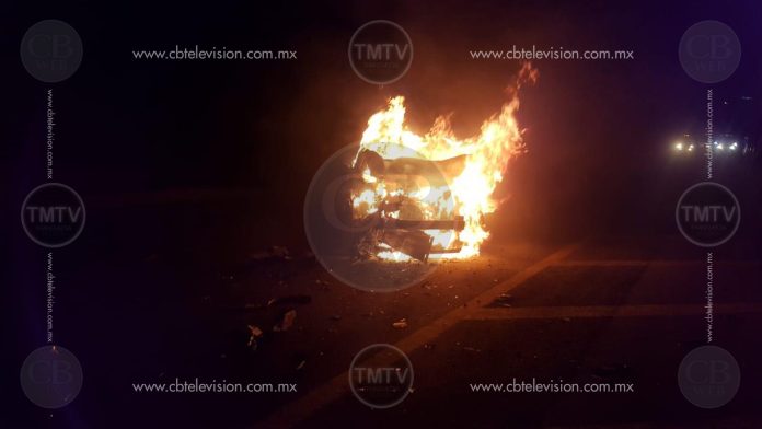 Sube a 5 muertos por choque de camionetas de la salida a Salamanca
