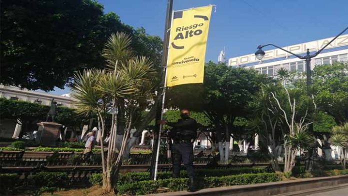 Con Bandera Amarilla, intensifica SSP labores de prevención contra COVID-19 en Sahuayo