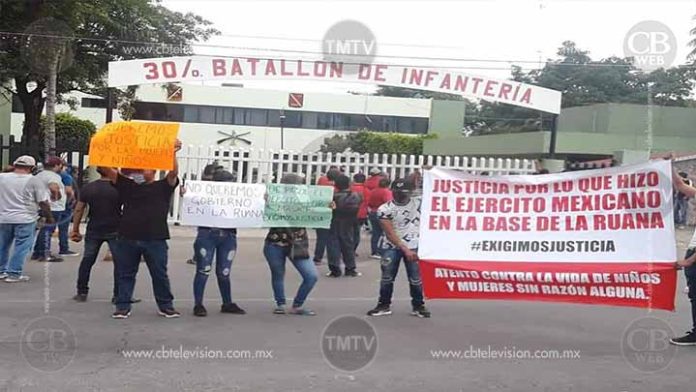 Queman la base de la Guardia Nacional en La Ruana