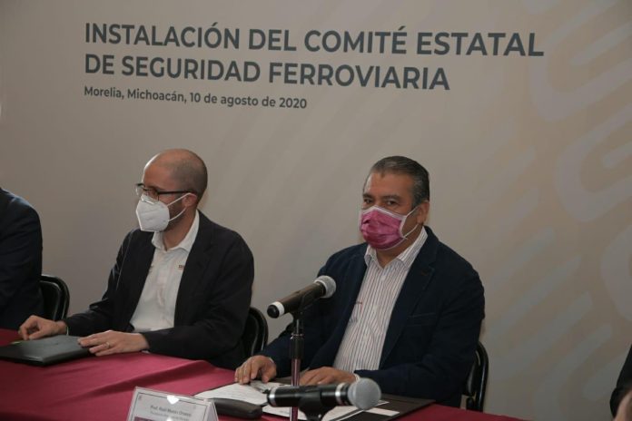 Consolida Raúl Morón Estrategia Integral de Convivencia Urbano-Ferroviaria y Seguridad de Morelia
