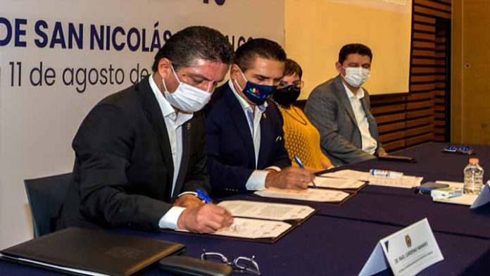 Colaborarán UMSNH y gobierno del estado para atender covid
