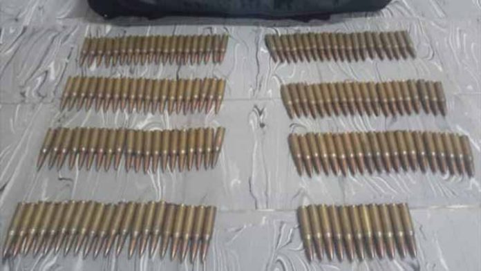 Lo arrestan con 150 cartuchos de “Cuerno de Chivo”