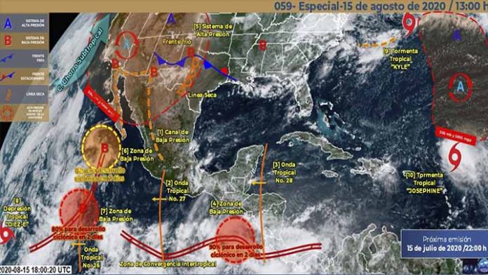 Continuarán lluvias fuertes durante noche de este domingo en Michoacán