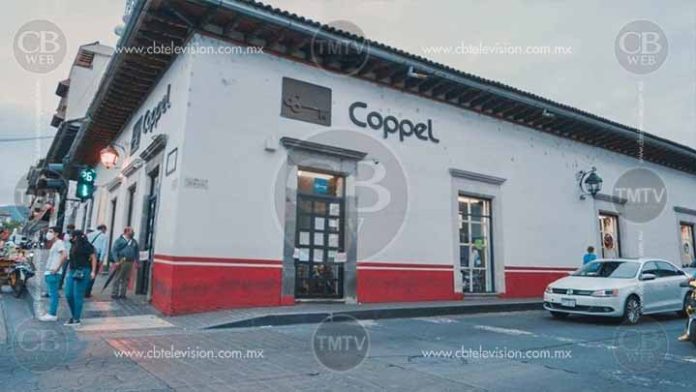Clausuran otra vez el Coppel de Uruapan por no acatar medidas sanitarias