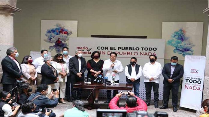 Feliciano Flores brinda su apoyo a Mario Delgado para la presidencia de MORENA Feliciano Flores brinda su apoyo a Mario Delgado para la presidencia de MORENA