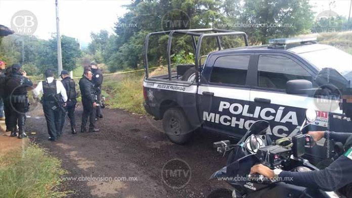 Abandonan un maniatado en la Morelia-Quiroga
