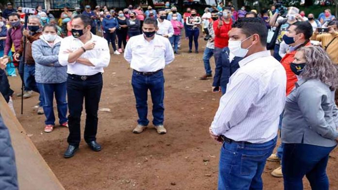 Miguel Paredes y Carlos Herrera supervisaron construcción del Sistema de Retención Pluvial “La Cedrera”