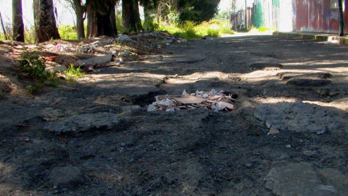 Calle Túnez; la zona más peligrosa en el fraccionamiento Metrópolis II