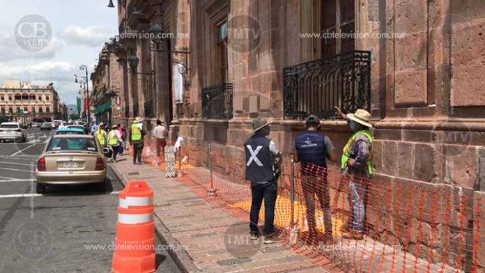 En una semana quedaría sin grafitis Palacio de Gobierno