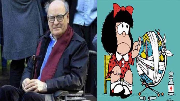 Fallece a sus 82 años de edad Quino, creador de “Mafalda”
