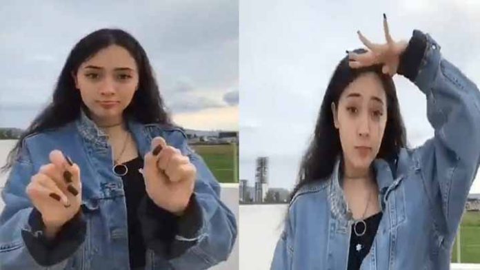 Adolescente que bailó el himno nacional en Tik Tok recibe amenazas