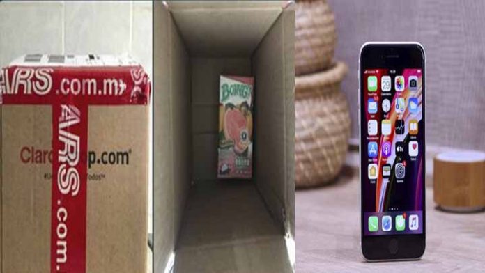 Se hace justicia; entregan iPhone a cliente que recibió Boing Se hace justicia; entregan iPhone a cliente que recibió Boing