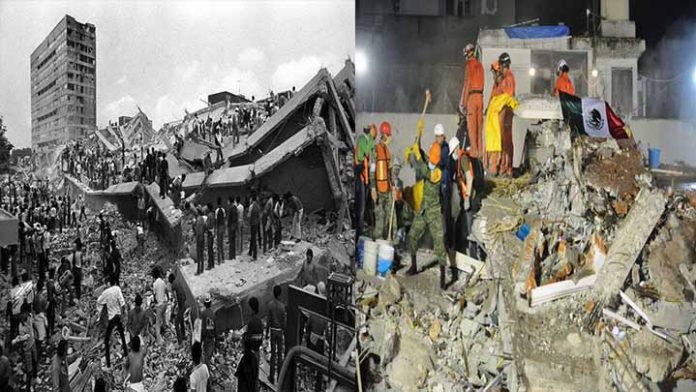 Sabores agridulces del 19 de septiembre 1985 y 2017 los temblores que unieron a México