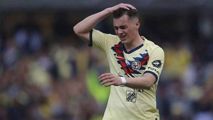 Malas noticias para el americanismo, Viñas podría ser baja ante Chivas