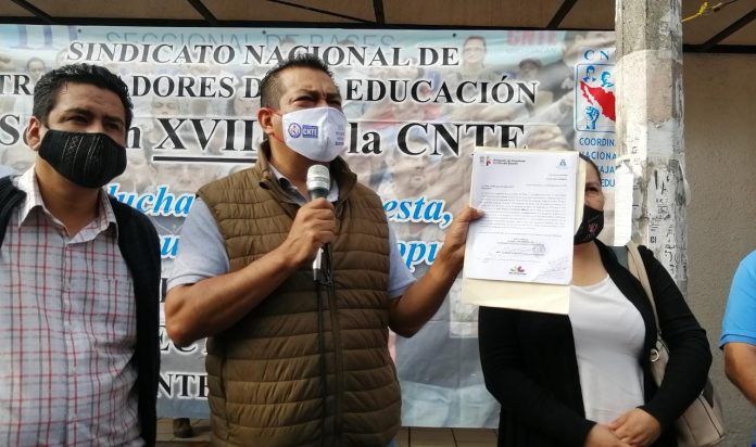 CNTE toma Dirección de Pensiones