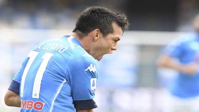 Chucky Lozano marca dos goles en la victoria del Napoli