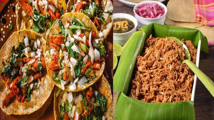 Tacos al pastor y cochinita pibil entre los mejores platillos del mundo