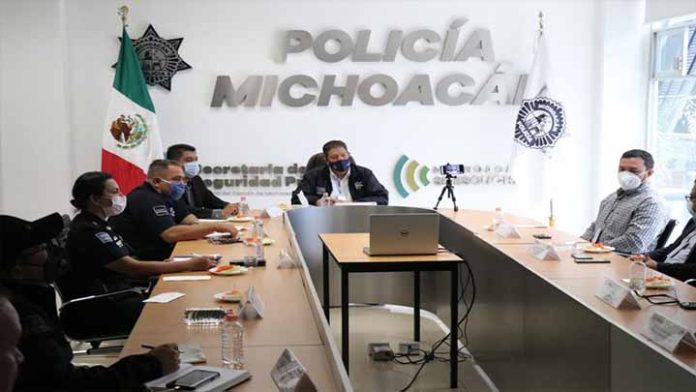 Presenta SSP esquema operativo a miembros del Consorcio Empresarial de Michoacán