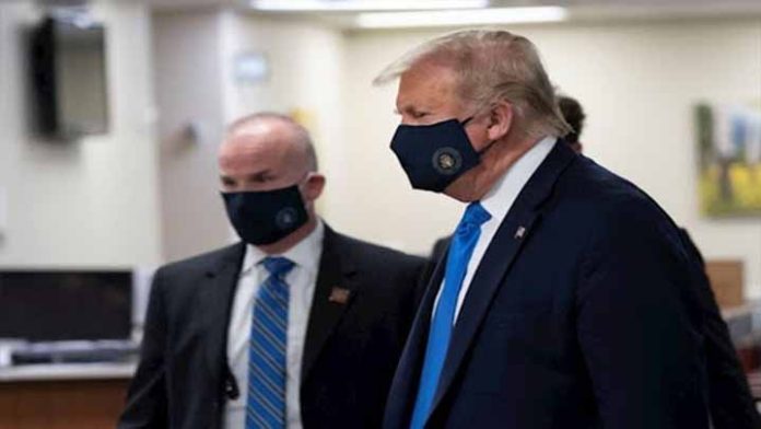 Trump será llevado a un hospital militar en helicóptero debido al coronavirus