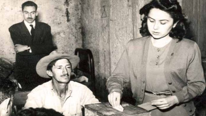 Un día como hoy, pero de 1953 se dio el Derecho al voto para la mujer en México