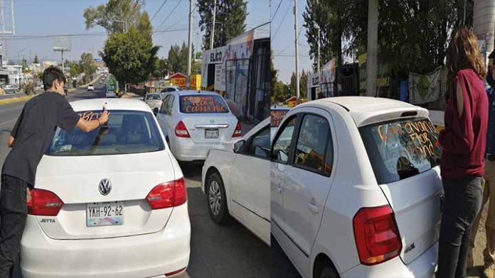 Caravana en apoyo a Productores de Flor de Cempasúchil en Copándaro