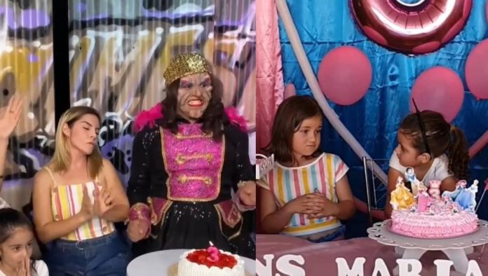 Karla Panini recrea video de niñas del pastel