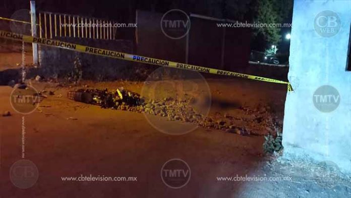 Un joven muerto y otro grave deja choque de motocicleta