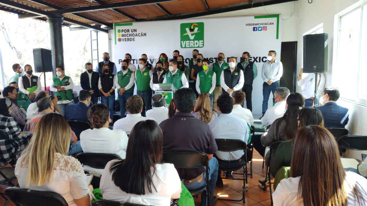 PVEM va sólo por la gubernatura de Michoacán, invitó al ex Magistrado Juan Antonio Magaña de la Mora como candidato PVEM va sólo por la gubernatura de Michoacán, invitó al ex Magistrado Juan Antonio Magaña de la Mora como candidato