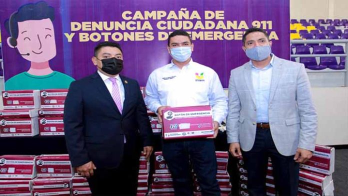 Miguel Paredes pone en marcha campaña de Denuncia Ciudadana al 911 y Botones de Emergencia