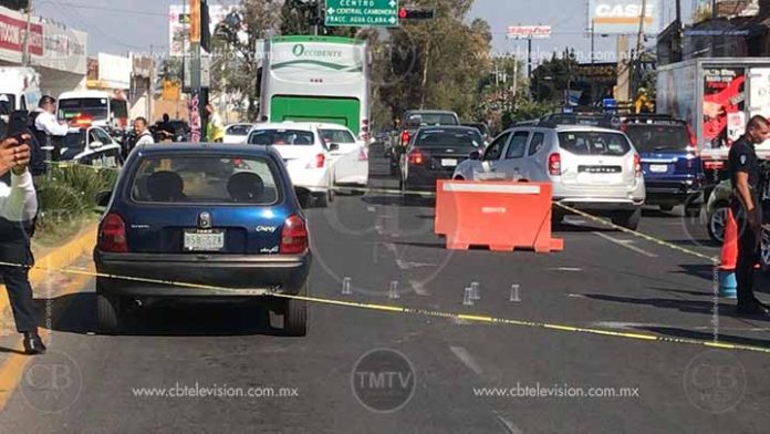 Ejecutan a un hombre en el cruce de Madero Poniente y Décima