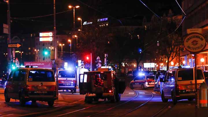 Reportan dos muertos y varios heridos tras tiroteo en Viena Reportan dos muertos y varios heridos tras tiroteo en Viena
