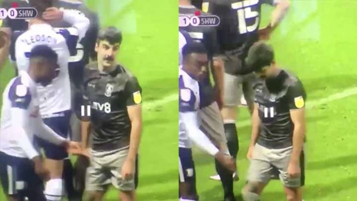 Suspenden por tres partidos a futbolista que metió mano y no al balón