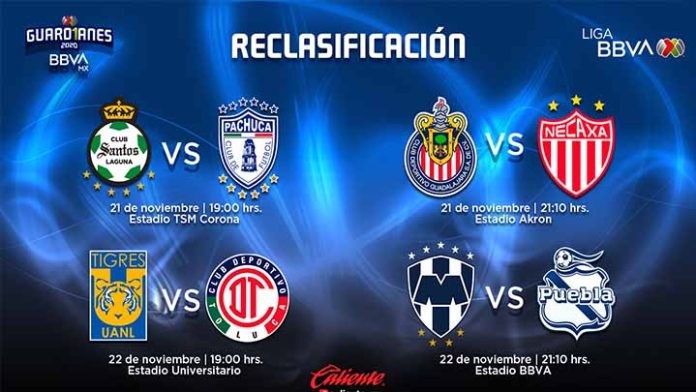 Conoce las fechas y horarios para el repechaje de la Liga Mx