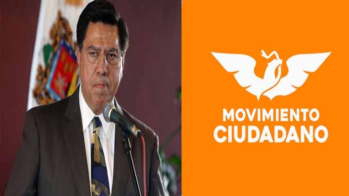 Don Jesús Reyna, se pinto de naranja