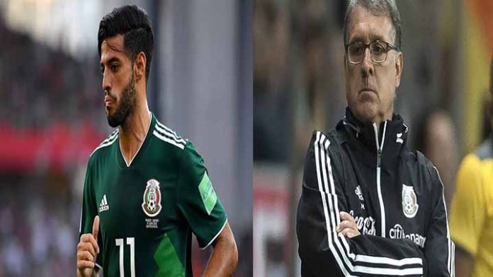 Tata Martino no contempla a Carlos Vela para el Tri