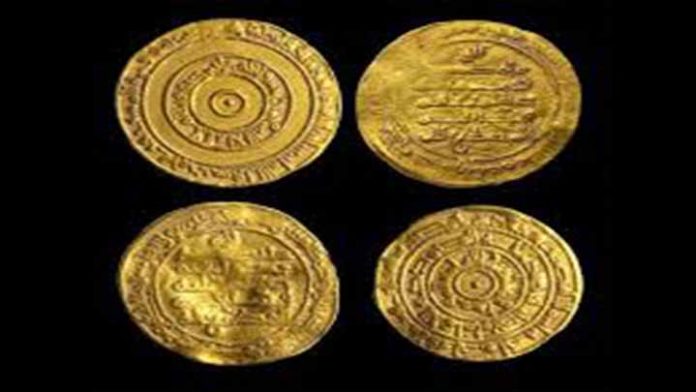 Encuentran monedas de oro enterradas en Jerusalén