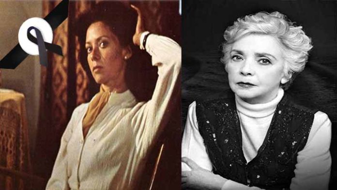 Muere a los 83 años de edad la primera actriz Martha Navarro