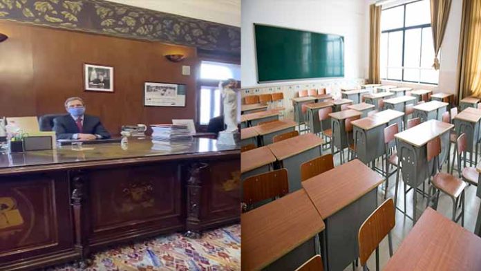 El secretario de Educación Pública anunció el regreso a clases presenciales