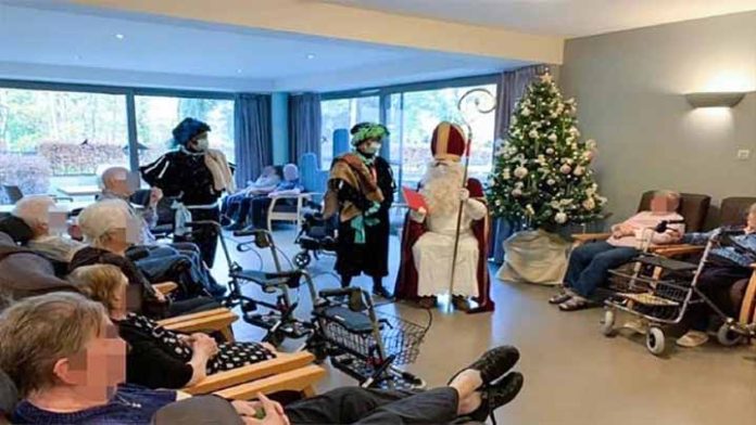 Santa Claus visita asilo y en ves de regalos deja 118 casos de covid