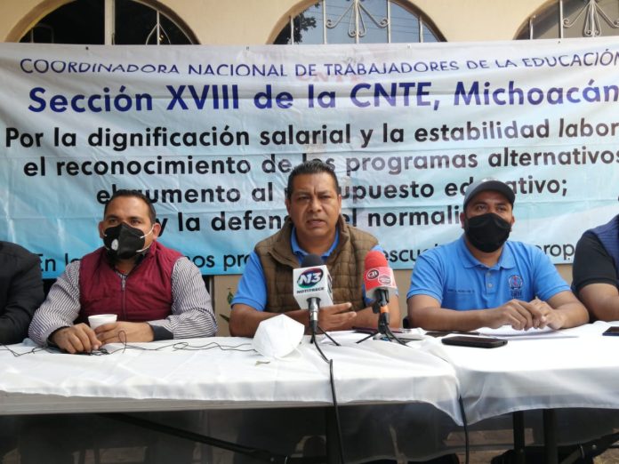 CNTE causará revuelo en las calles de Morelia