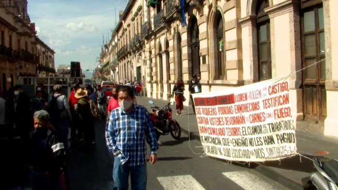 ¡Plantón de 48 hrs! Poder de Base planea pernoctar frente a Congreso del Estado