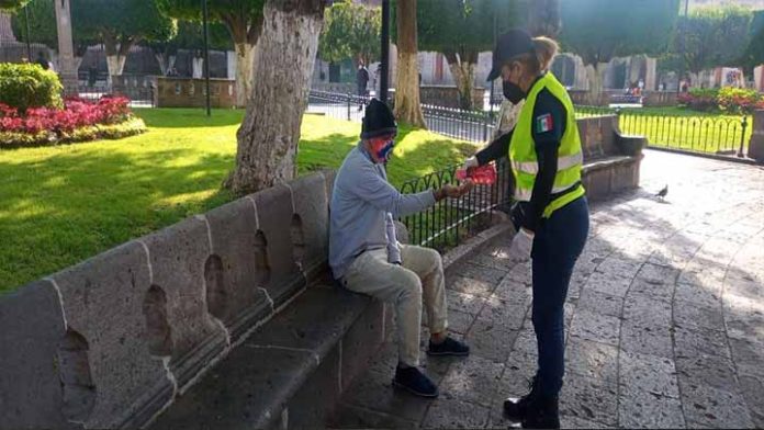 Con mensajes preventivos, coadyuva Tránsito y Movilidad a combatir COVID-19