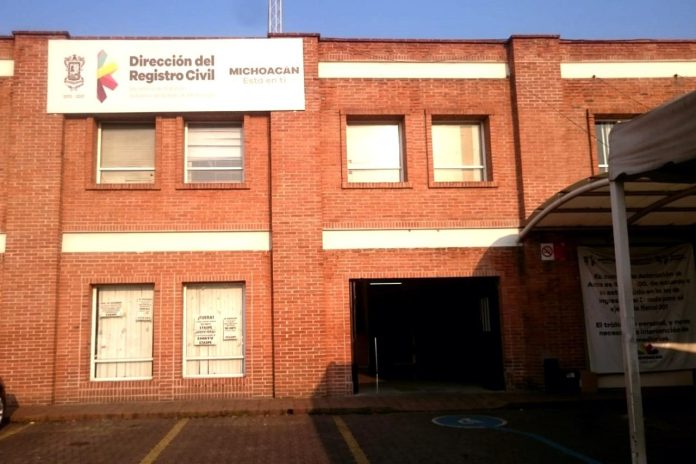 Por Covid-19 cierran oficinas del Registro Civil